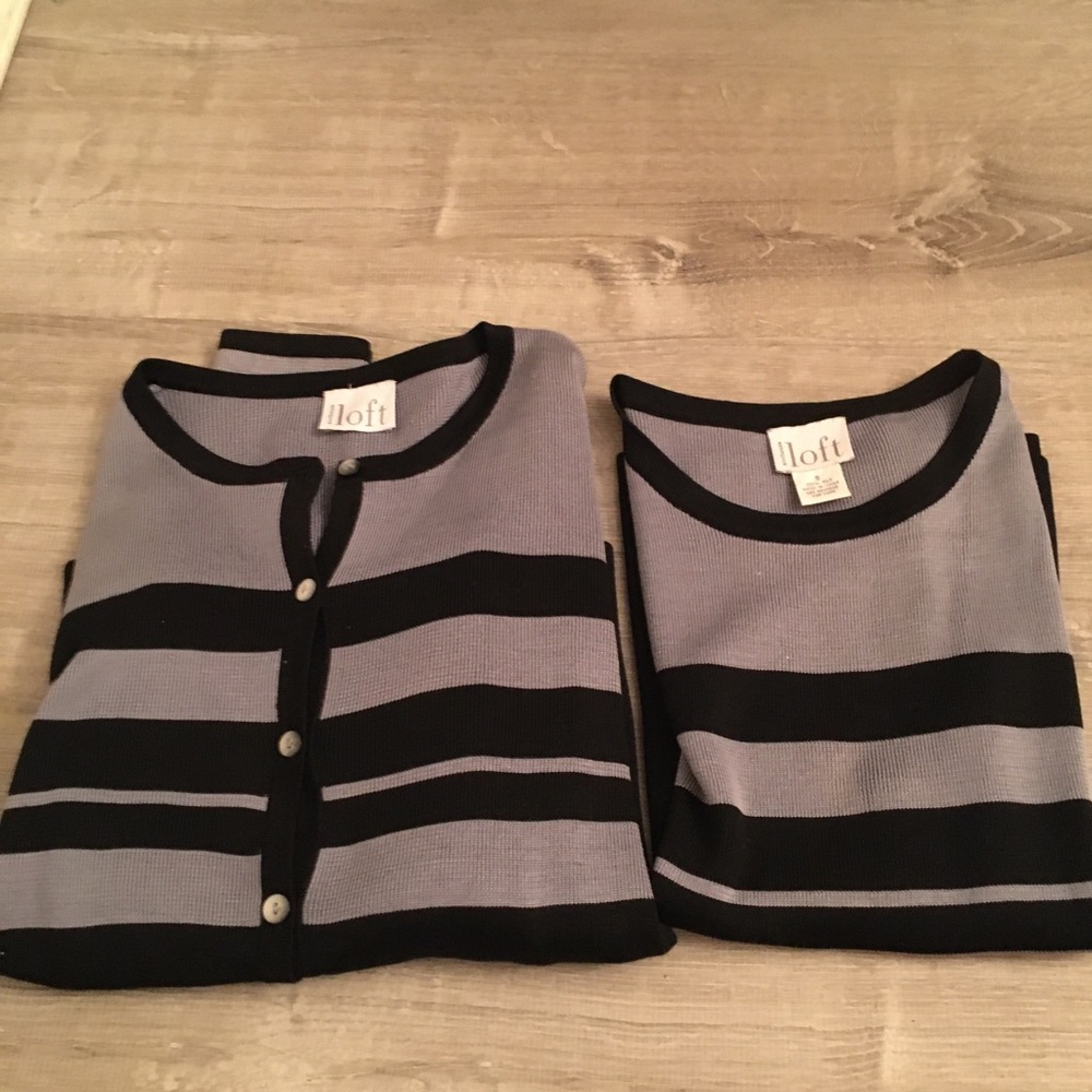 Loft 2 pc cardigan sweater set 🎈🎁